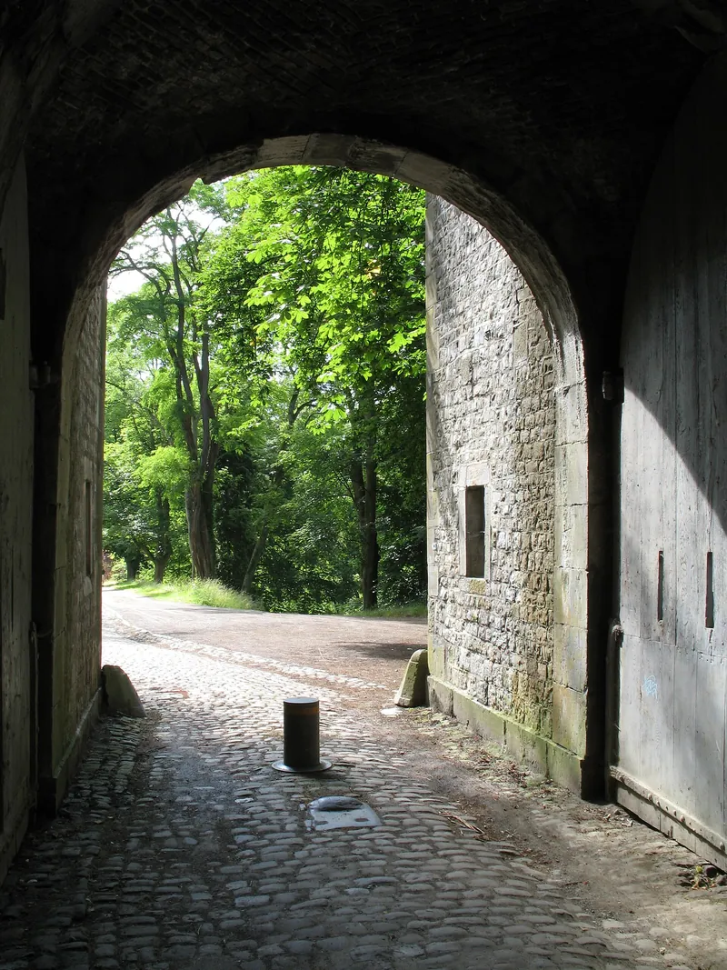 The citadel of Namur, Wallonia: the land where *walha stayed a name of people.