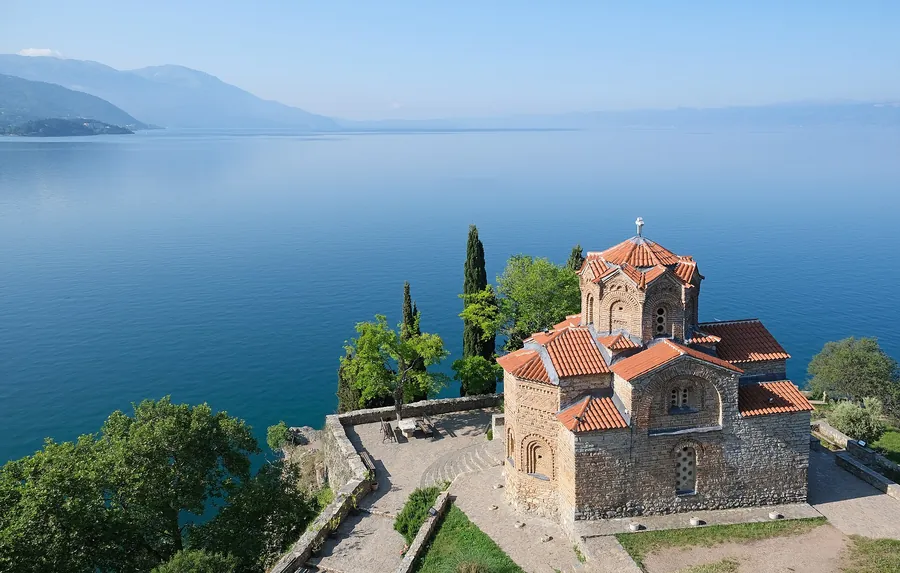 Saint John at Kaneo, Ohrid: the seat of the archdiocese with the care of “all the Vlachs”.