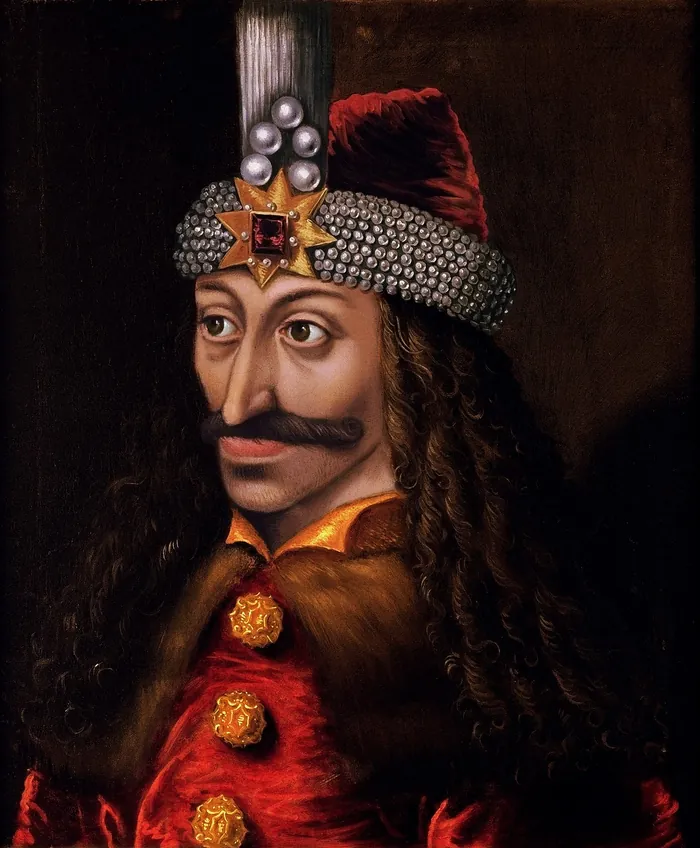 Vlad III, the Ambras Castle portrait: a single card, and here it ends.