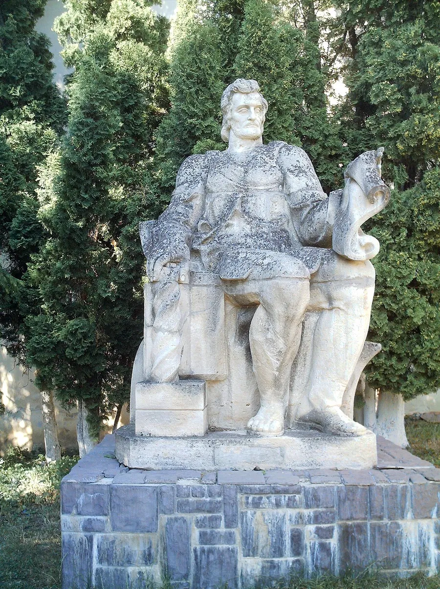 The Coresi statue at Brașov