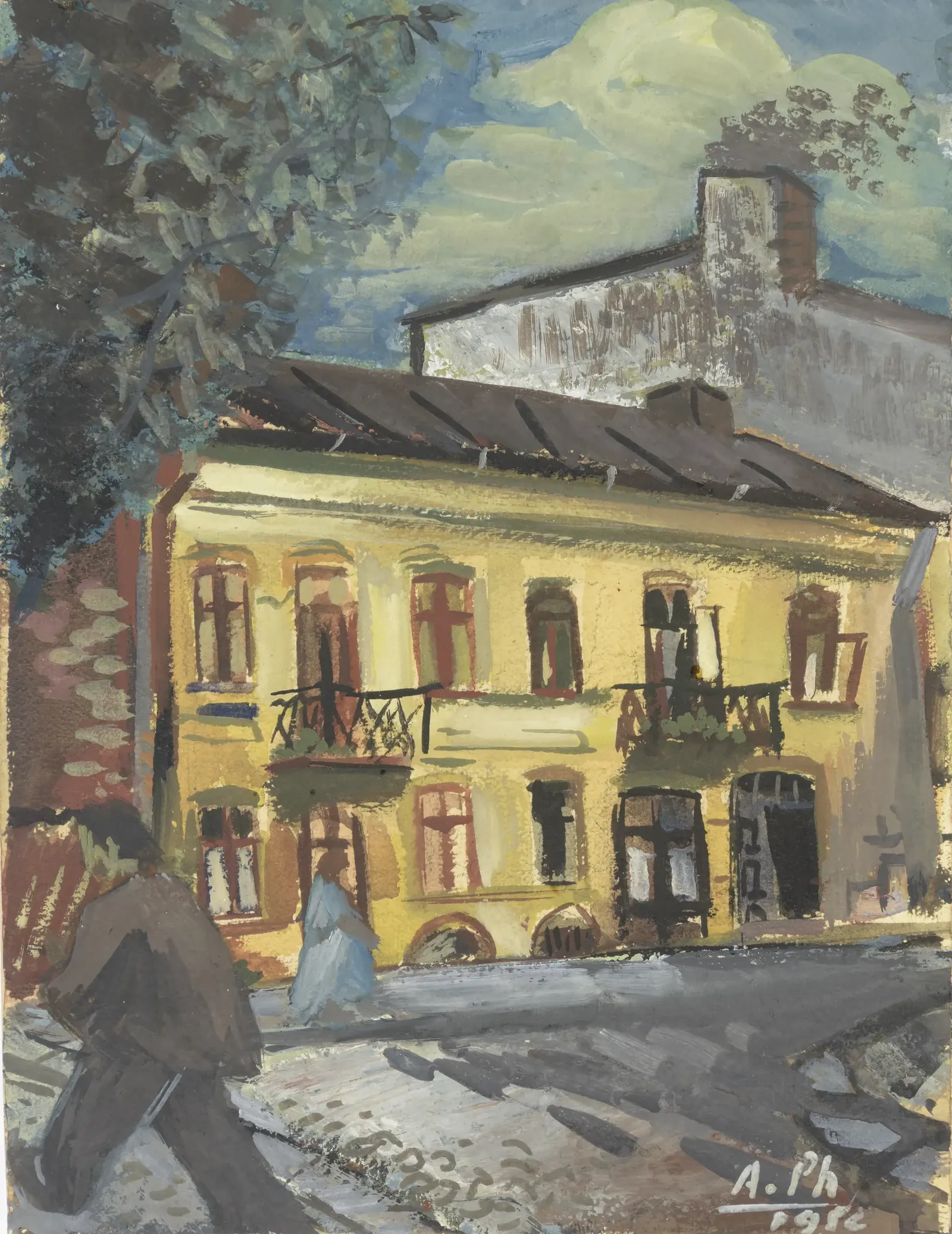 Mahala on Calea Văcărești, 1952